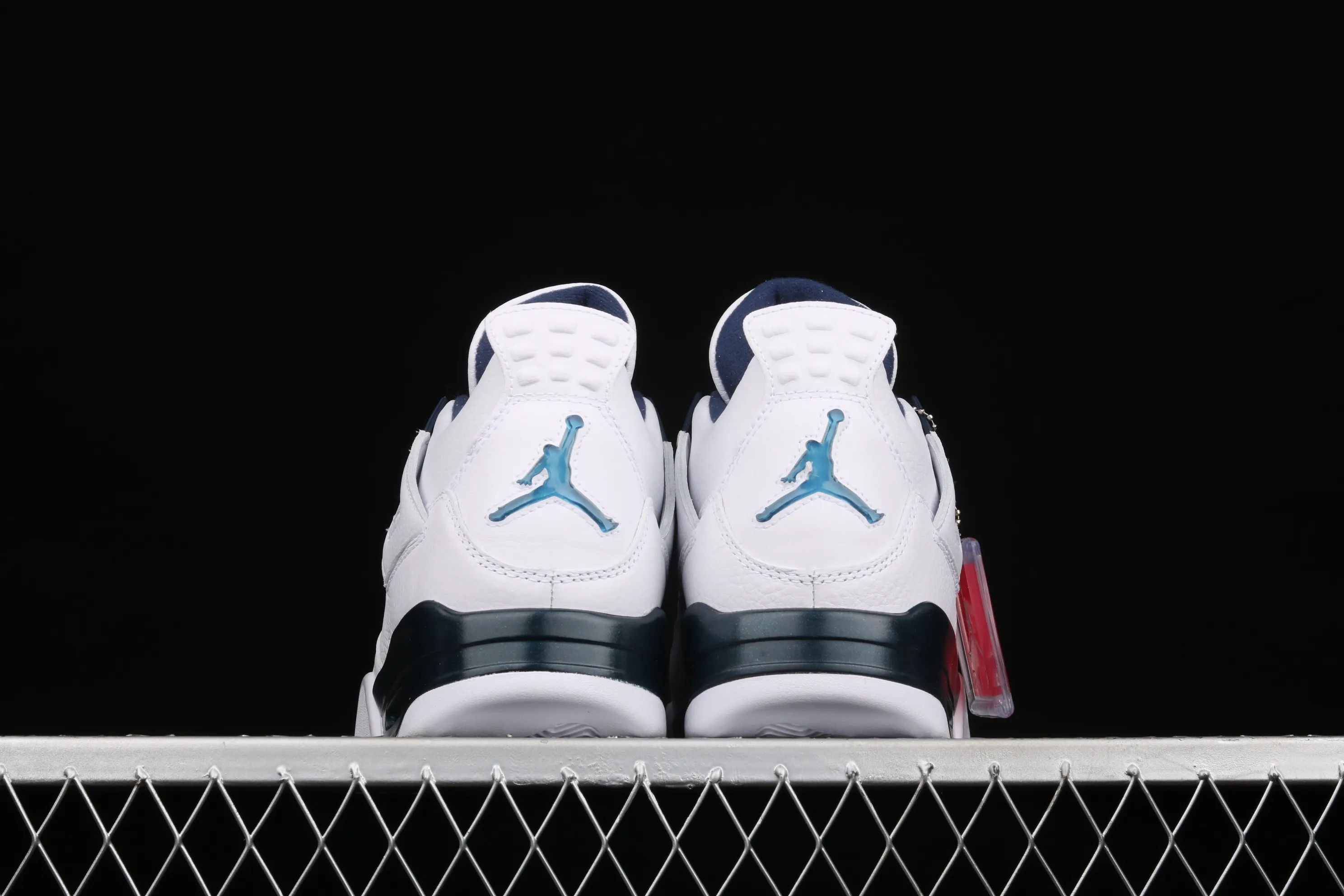 All Categories Air Jordan Jordan Series Basketball Shoes Air Jordan 4 Pure Original Air Jordan 4 Retro LS AJ4 Joe 4 Columbia Blue First Layer Basketball Shoes 314254-107